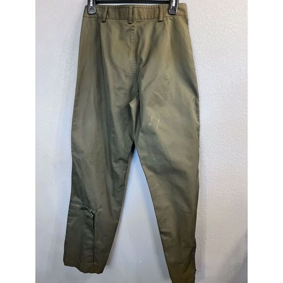 Military Cargo Pants Green Hunting Shooting Tactical  28” Waist 28” Inseam Men - Picture 6 of 14